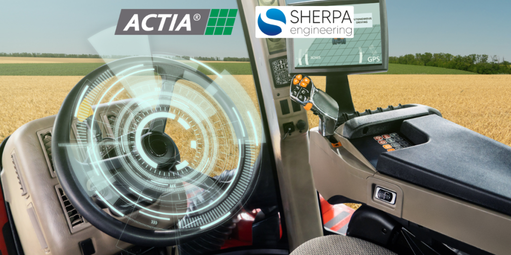 ACTIA & SHERPA Engineering accelerate the automation and robotization